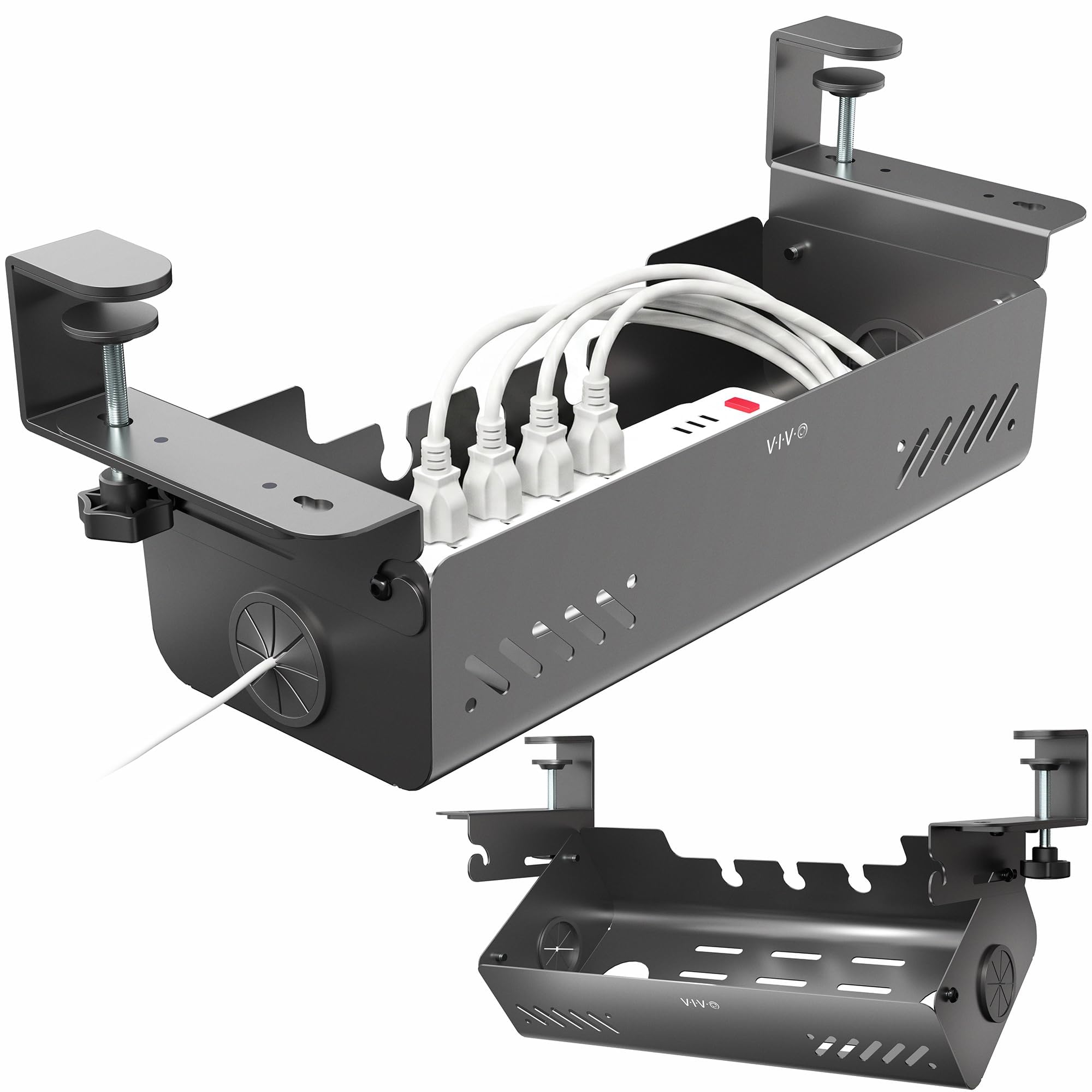Flip Open Clamp-on Cable Management Box