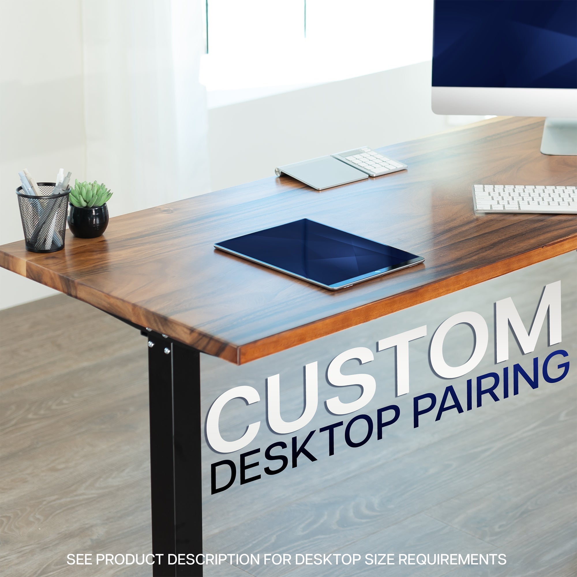 E3 Series - Corner Electric Single Motor Desk Frame