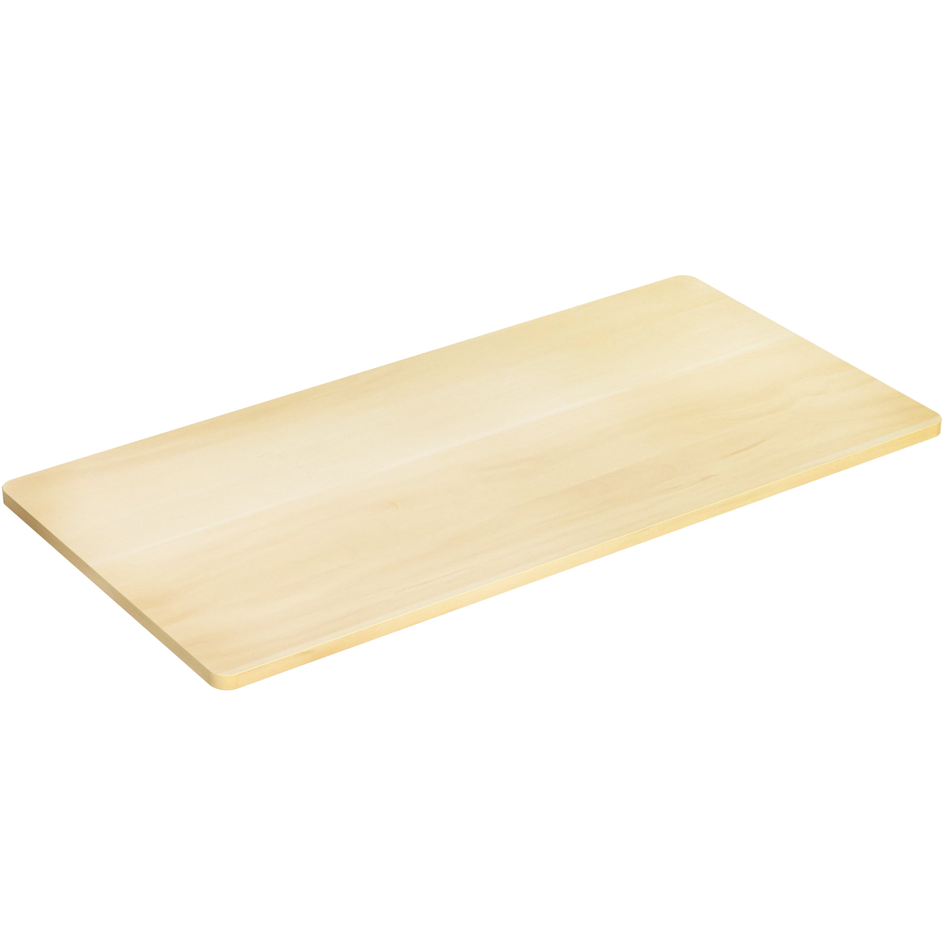 Sturdy desk tabletop for sit or stand electric or manual desk frames.