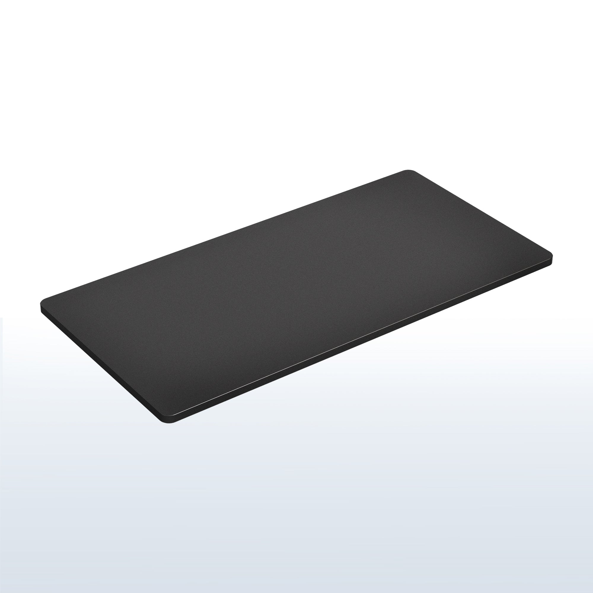 55 x 24 inch Universal Solid One-Piece Square Corner Table Top for Standard and Sit to Stand Height Adjustable Home and Office Desk Frames