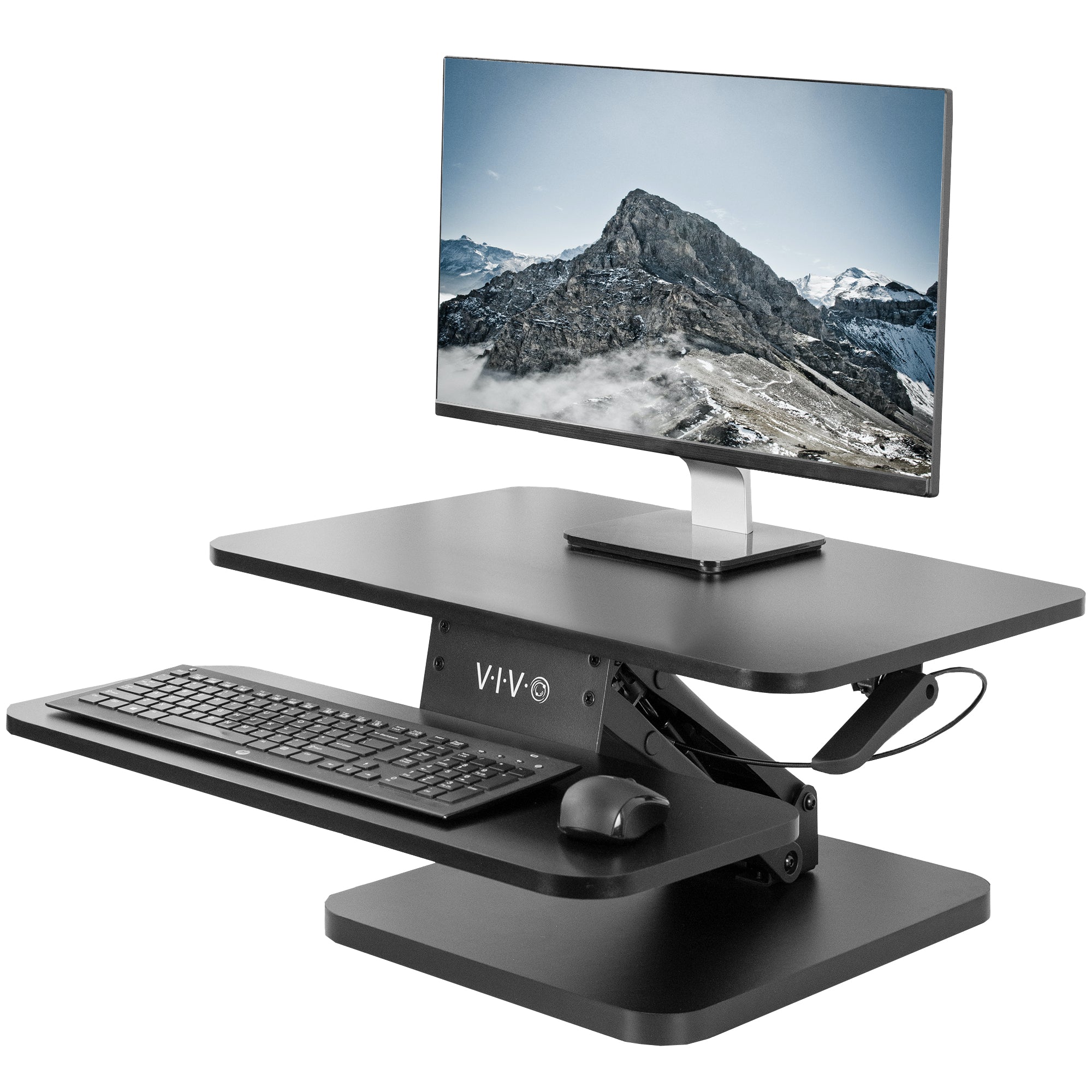 25 Standing Desk Converter – VIVO - desk solutions, screen mounting, and  more