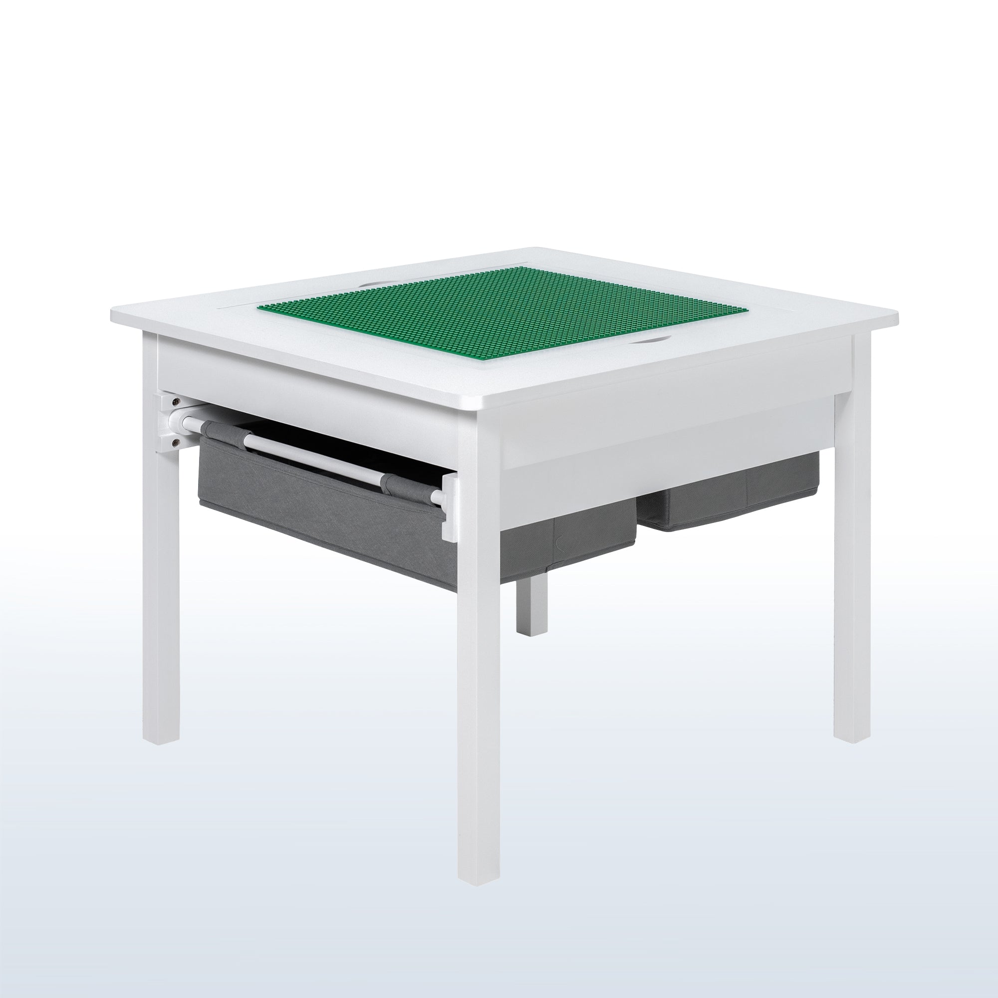 Life Finds by VIVO Table with Built-in Storage Designed for Lego