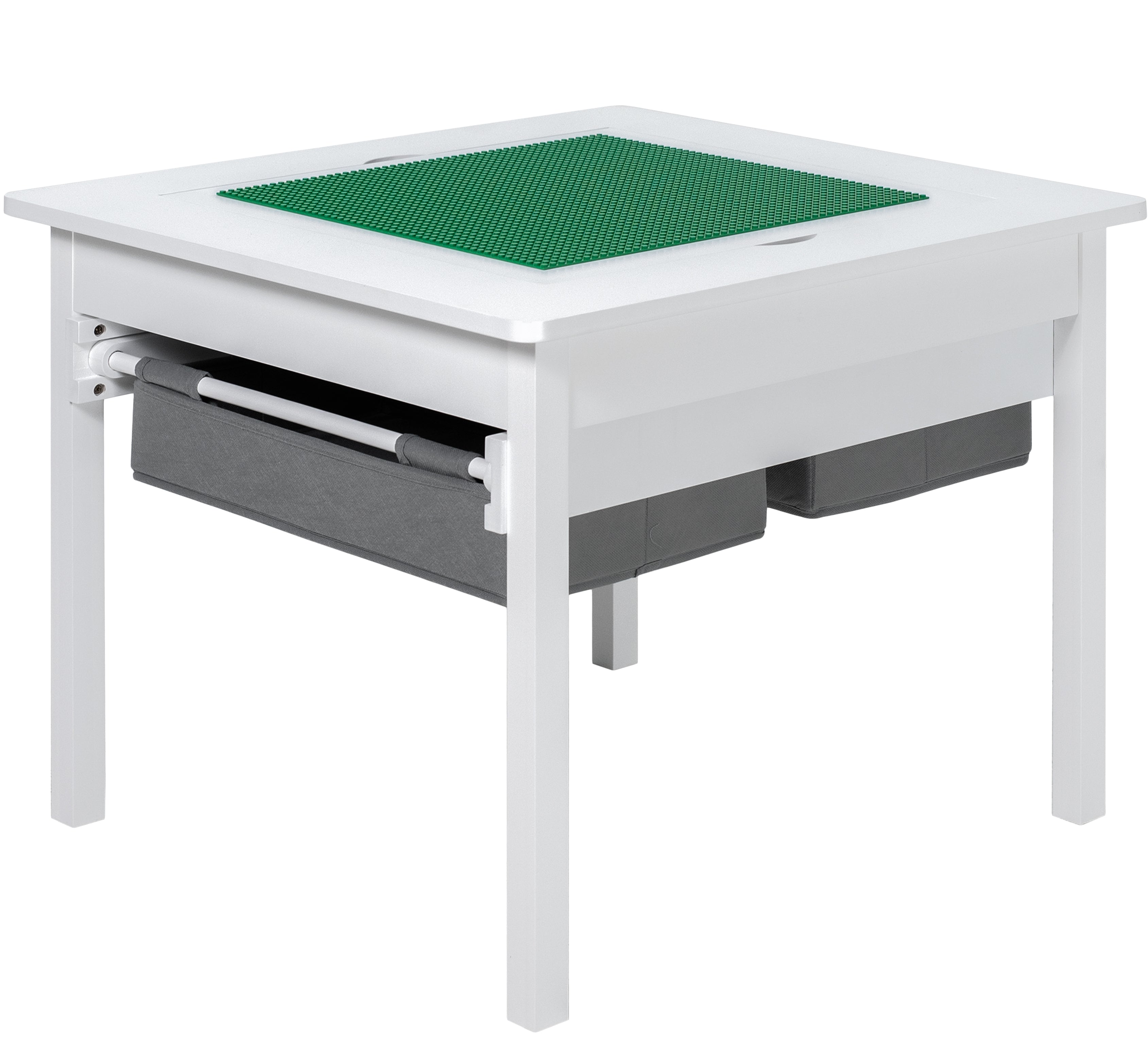 Life Finds by VIVO Table with Built-in Storage Designed for Lego