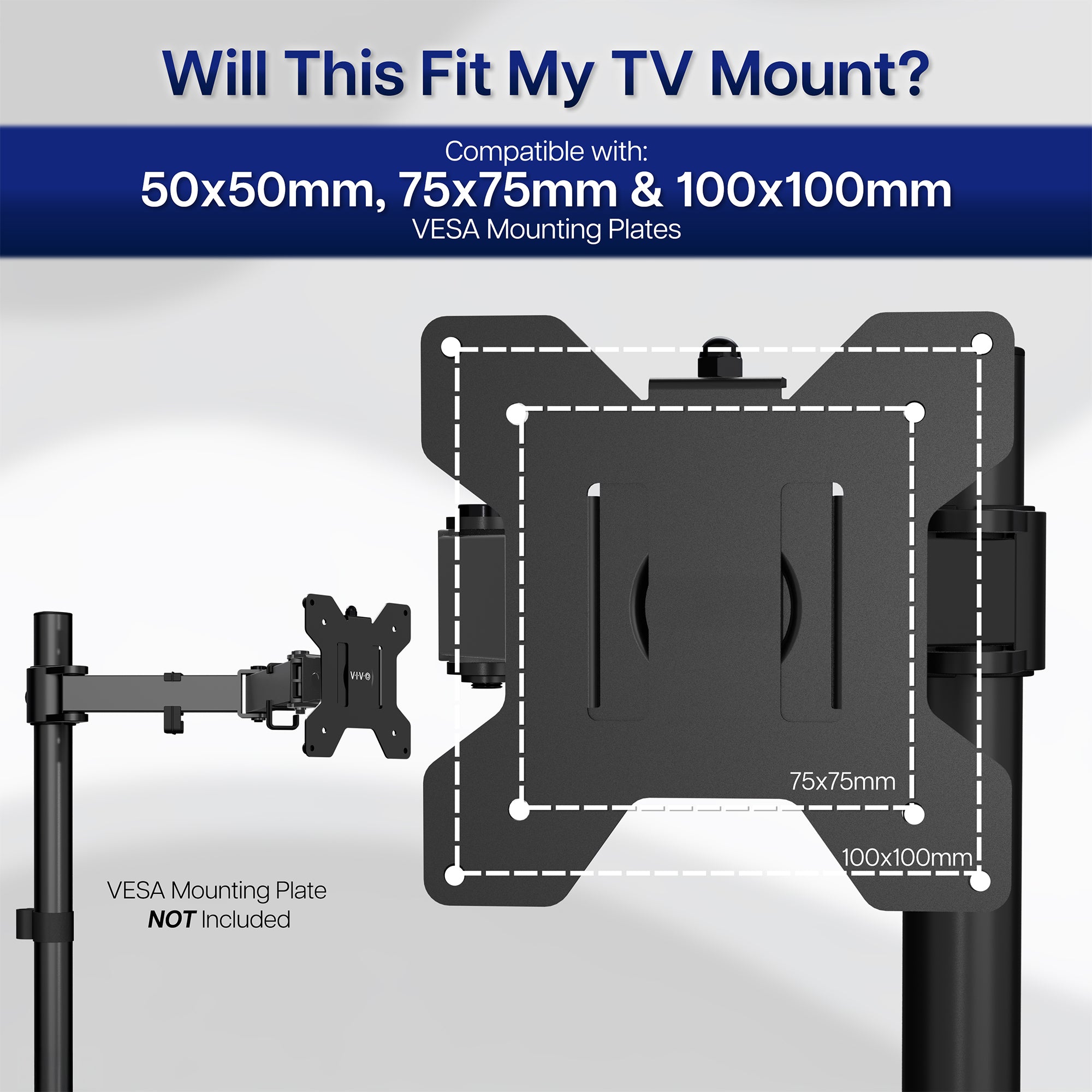 Compatibility accessory for monitors and mounts.