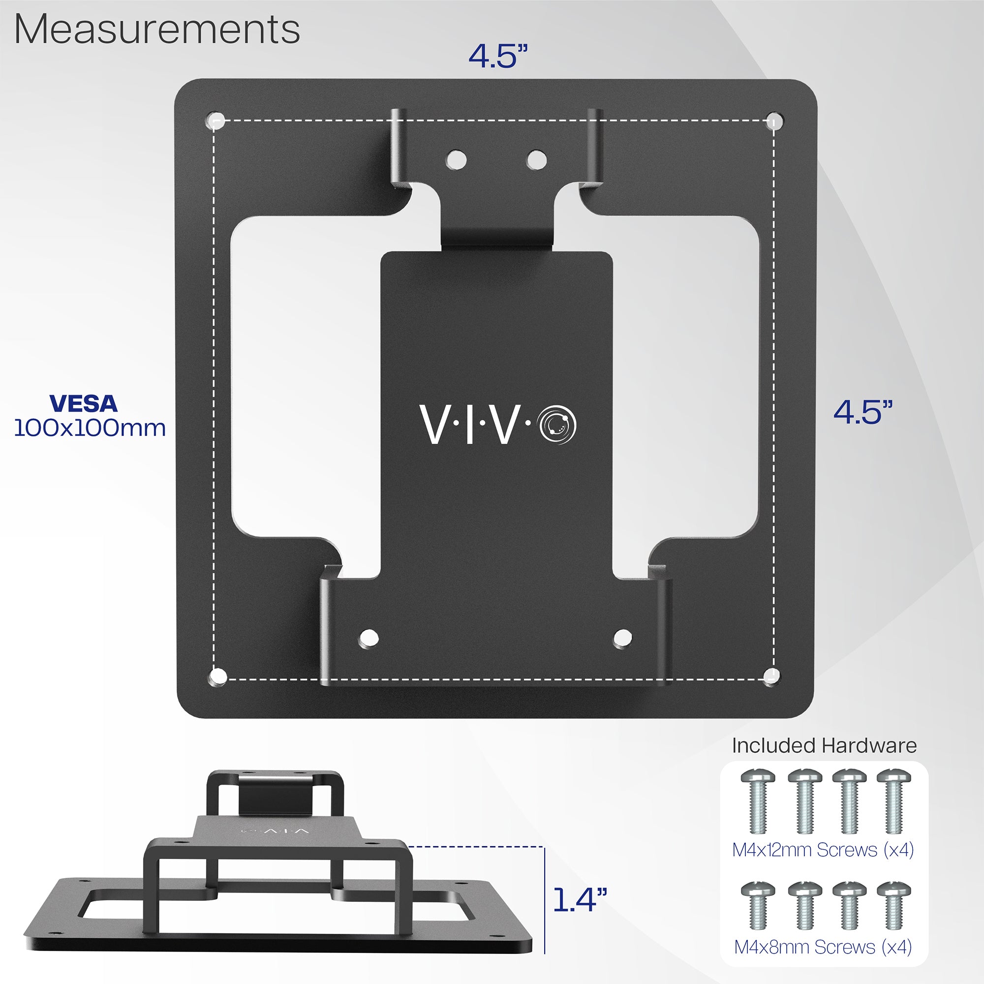 A black VESA adapter designed for a Samsung OLED G9 monitor.