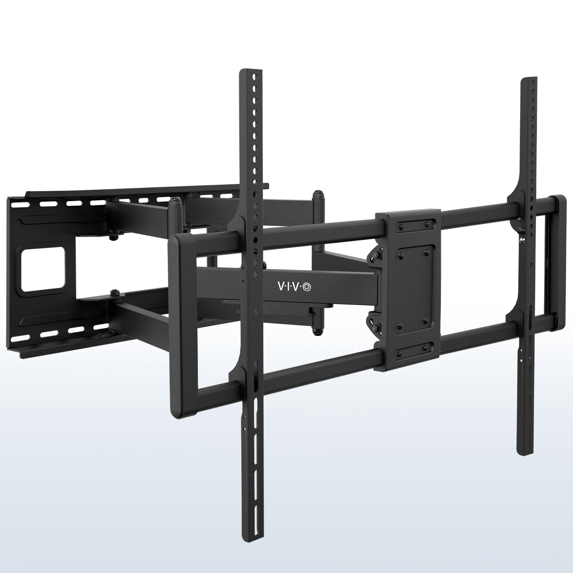 Heavy Duty 60 to 120 inch TV Full Motion Wall Mount for LCD LED Flat and Curved Screens, Long Extended Arm Swivel Mount, Max VESA 900x600mmm