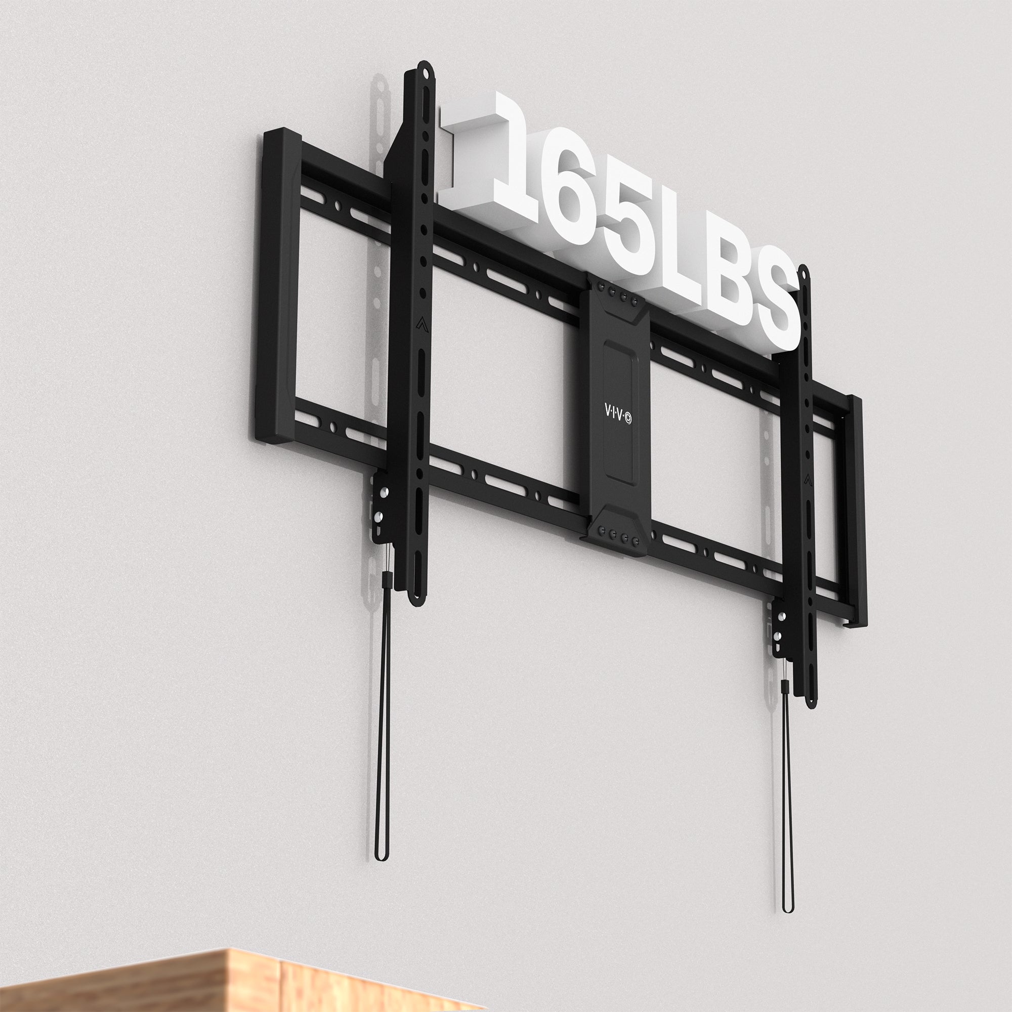 Sturdy adjustable extra large TV wall mount.