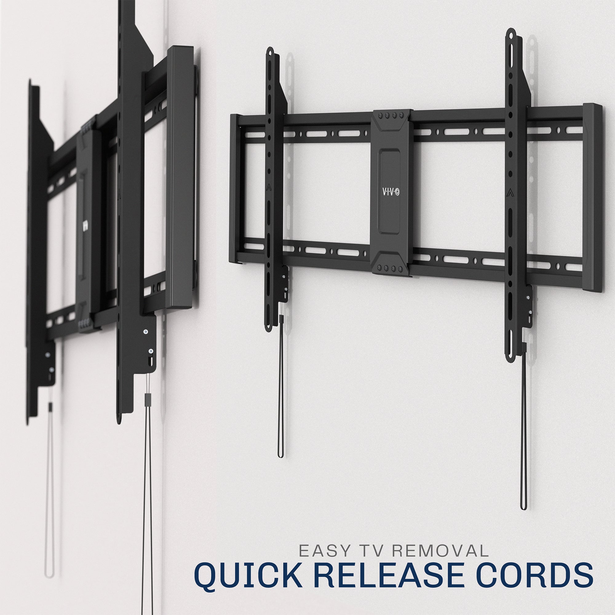 Sturdy adjustable extra large TV wall mount.