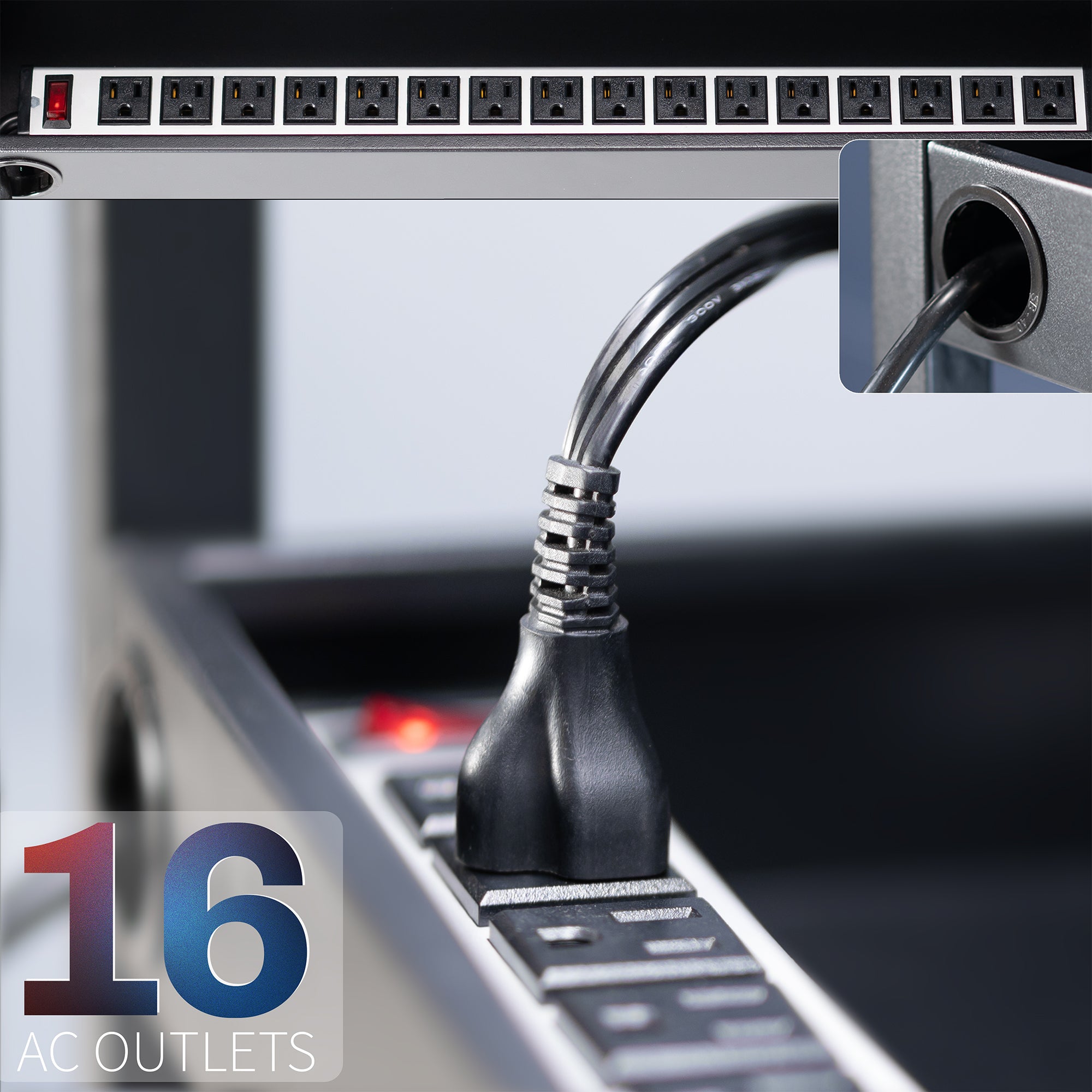 16-Device Open Charging Cart