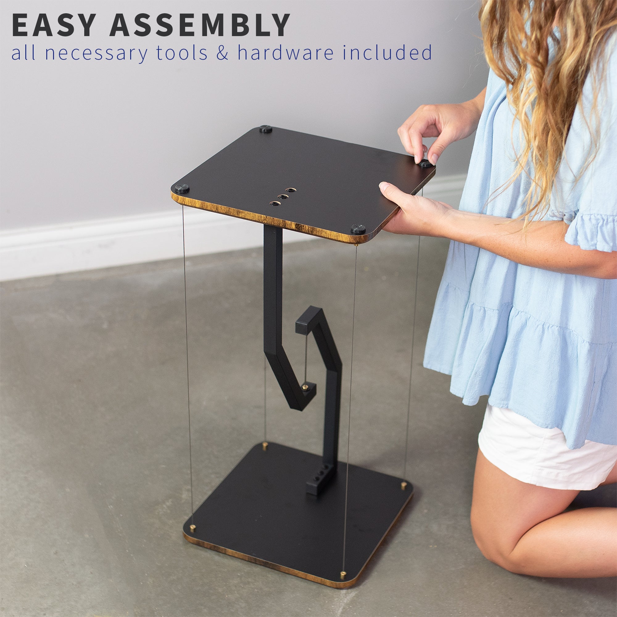24" Tensegrity Speaker Floor Stand