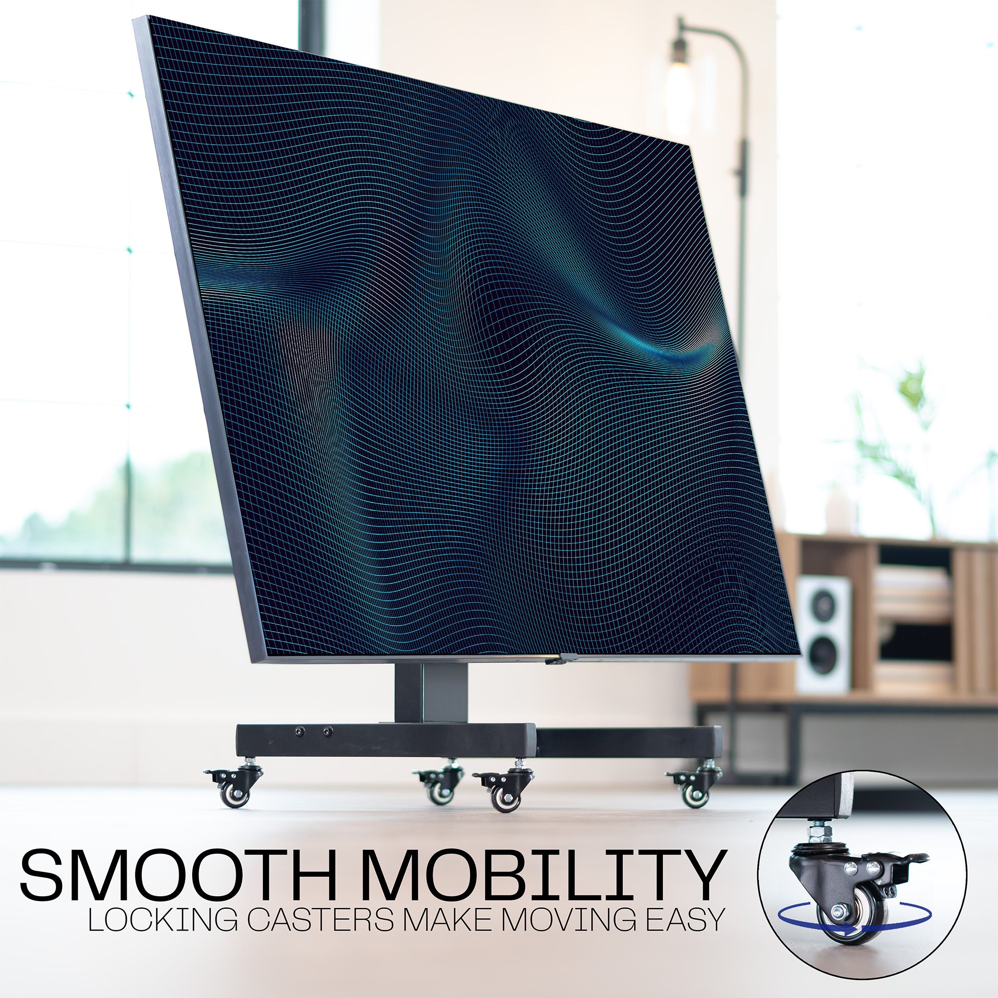 Low Height TV Cart for 32” to 75” Screens