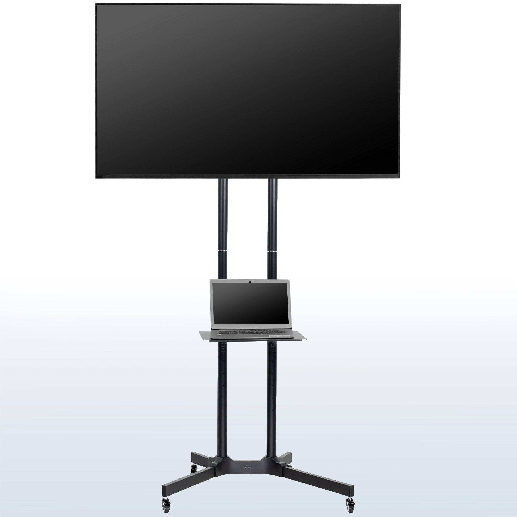 Large Mobile TV Cart - 32" to 83" Screens