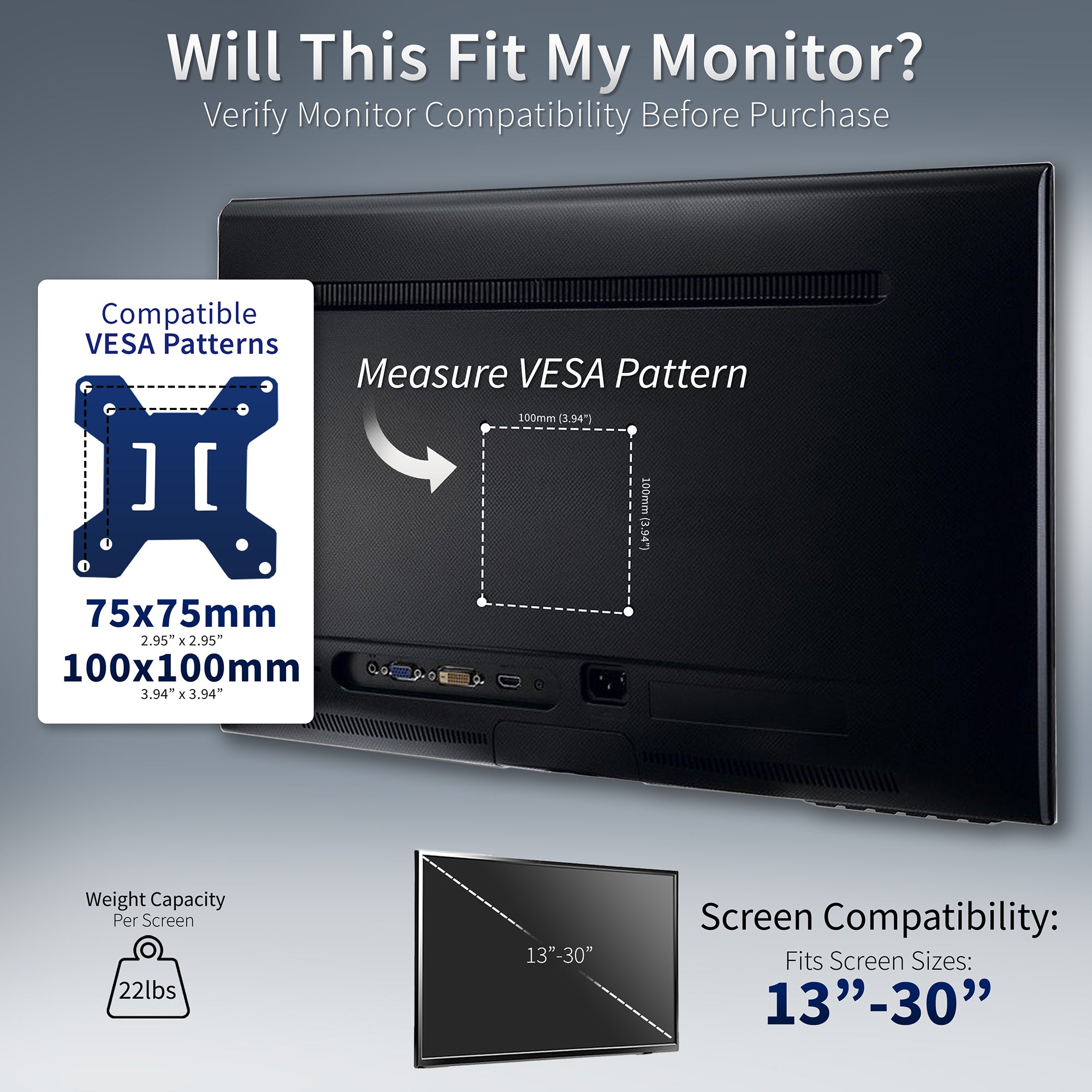 Sturdy adjustable dual monitor ergonomic desk mount for office workstation.