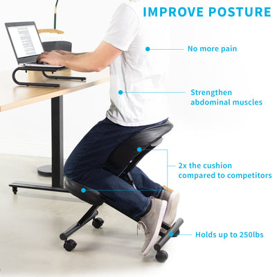 Eliminate pain by enhancing posture and strengthening abdominal muscles.