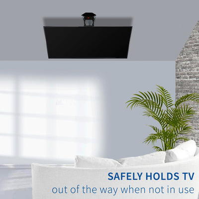 Hold your TV out of the way when not actively using it.