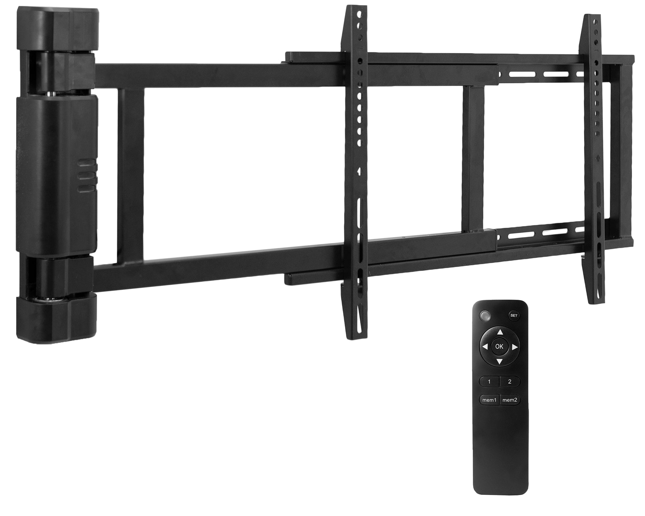 Electric Swing Wall Mount for to 75” TVs – VIVO - desk solutions, screen mounting, and more