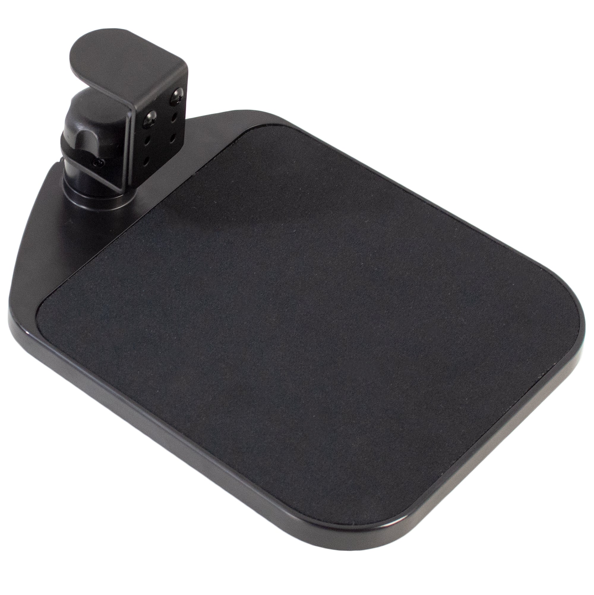 This pocket-sized phone holder mounts to airplane tray tables