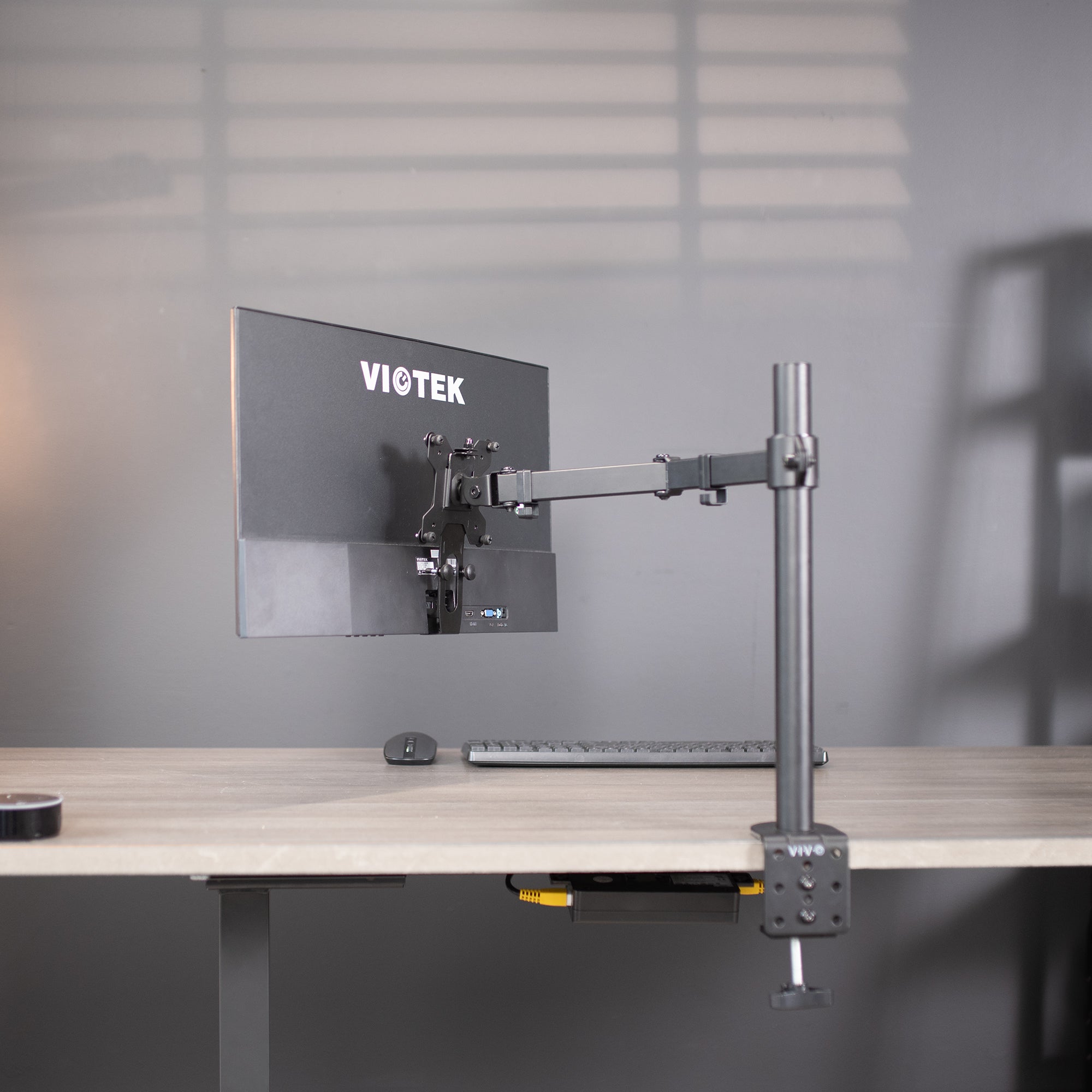 VIVO Quick Attach VESA Adapter Bracket Designed for Viotek Monitor NBV24CB2, VESA 75x75mm and 100x100mm