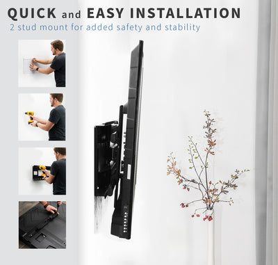 Quick and easy installation with plenty of stability and safety.