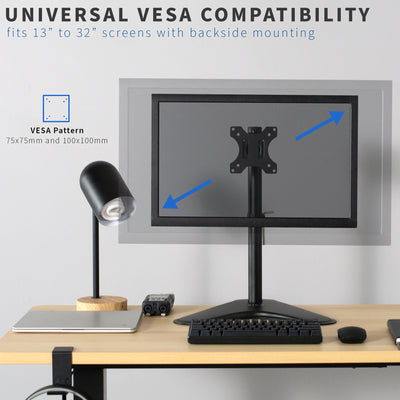 Universal compatibility with back-side mounting.