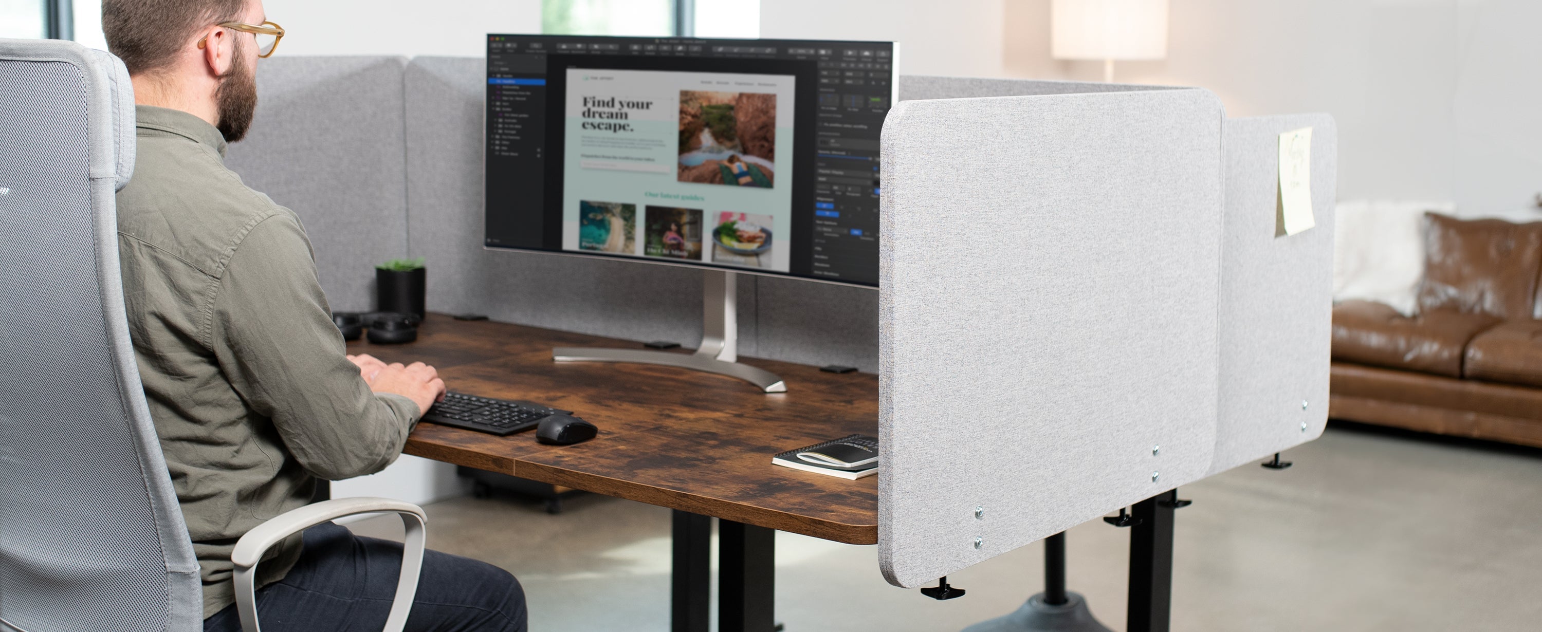 Own Your Space: How a Privacy Panel Transforms Any Desk Into a Real Workspace