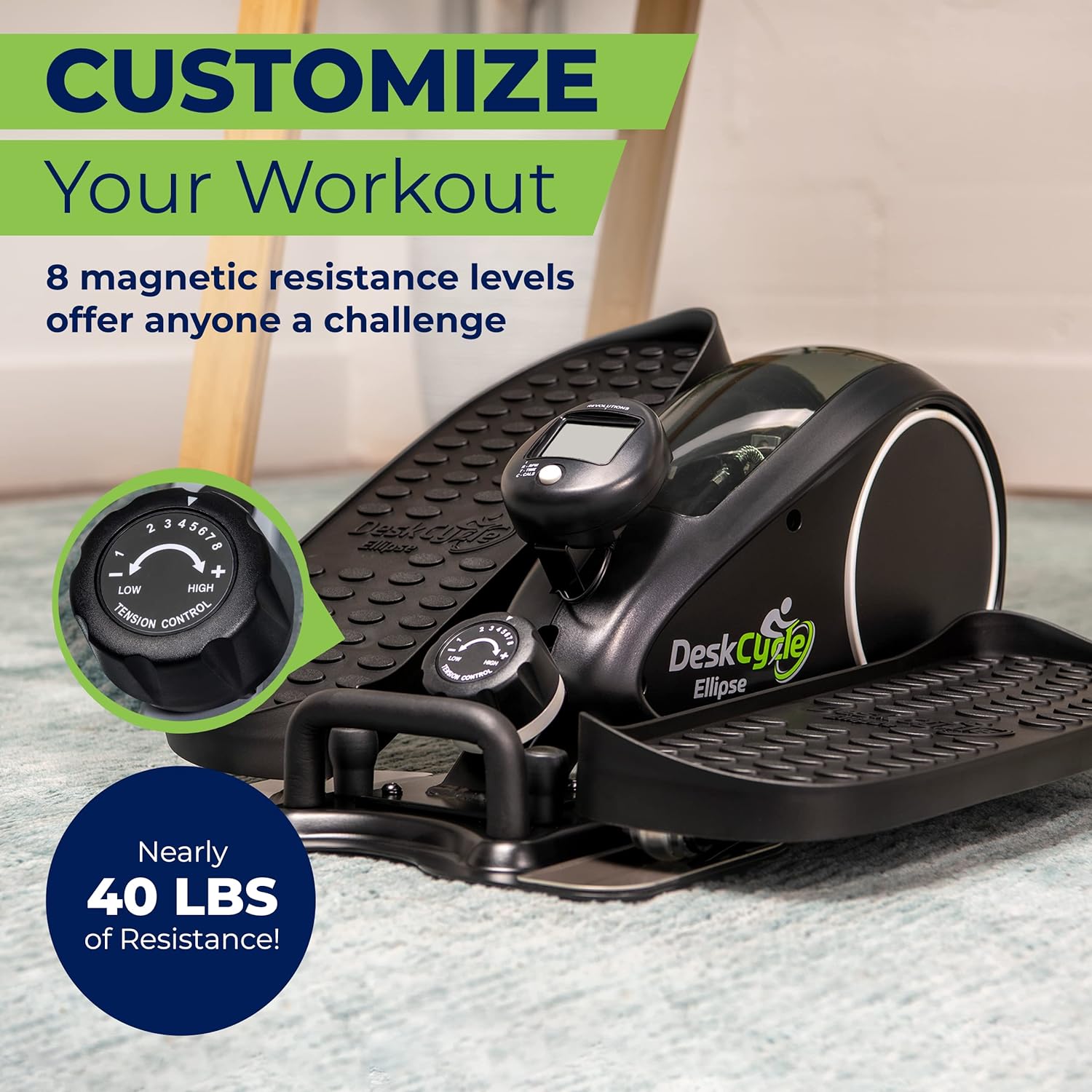 Desk Elliptical Best Bike Desk 2021 Flexispot Cycle Desk Bike V9