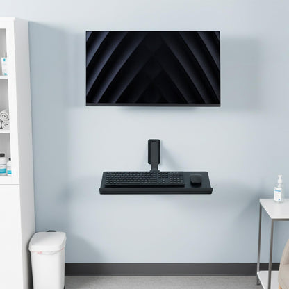 Full Height Clamp-on Desk Privacy Panels (x3)