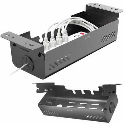 Flip Open Under Desk Cable Management Box