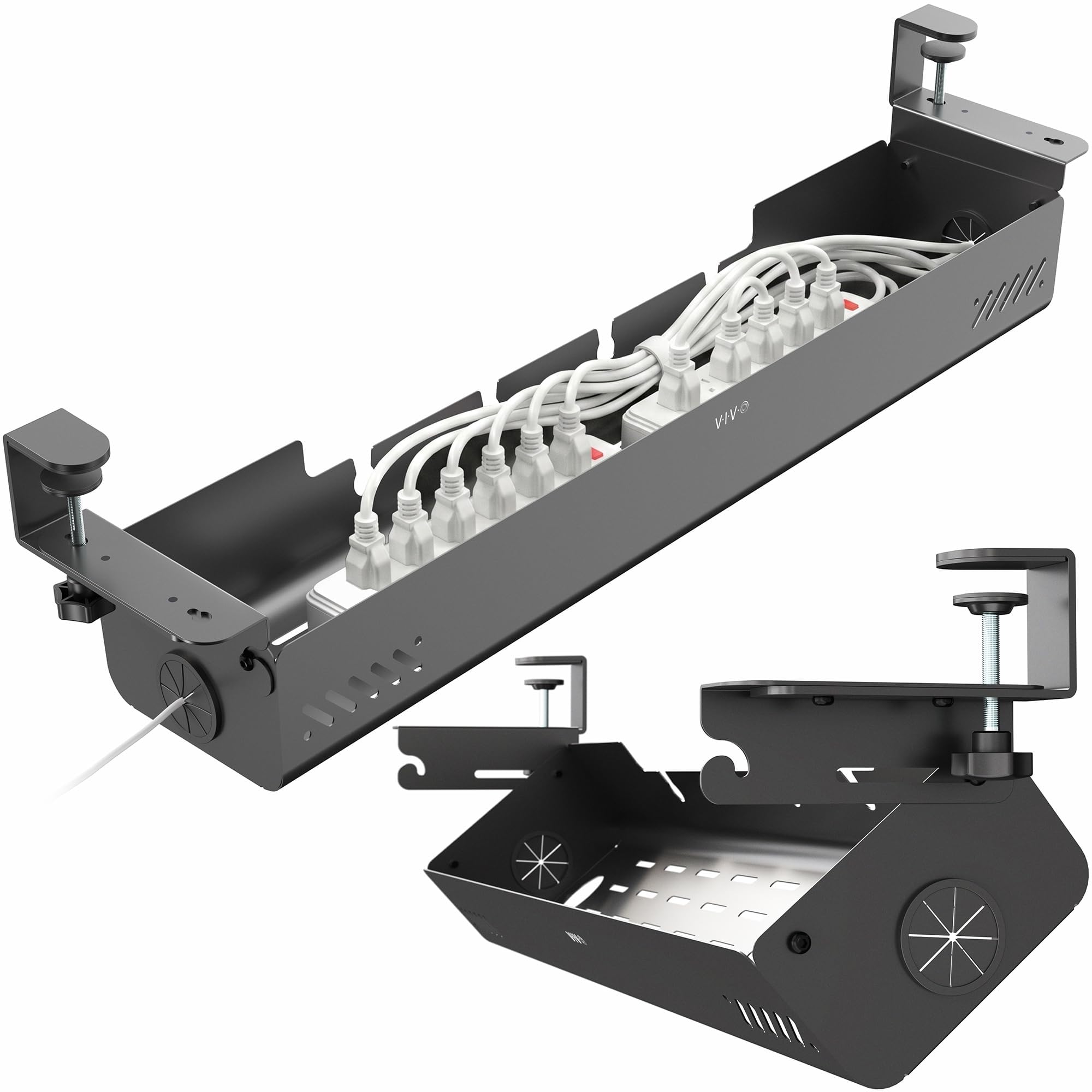 Flip Open Clamp-on Cable Management Box
