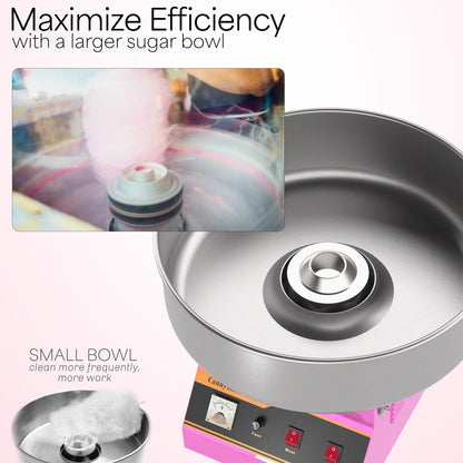 Pink Electric Commercial Cotton Candy Machine