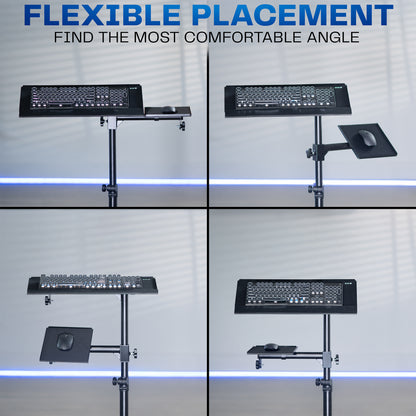 Freestanding Keyboard Tray Cart
