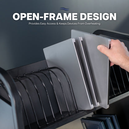 32-Device Open Charging Cart