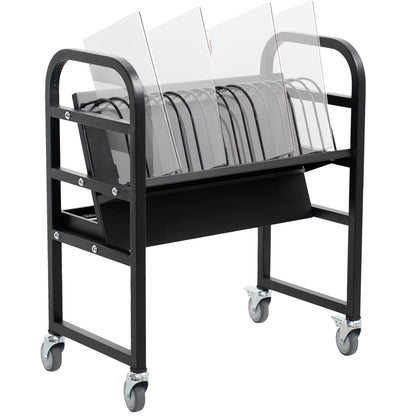 Laptop charging cart for schools and offices.