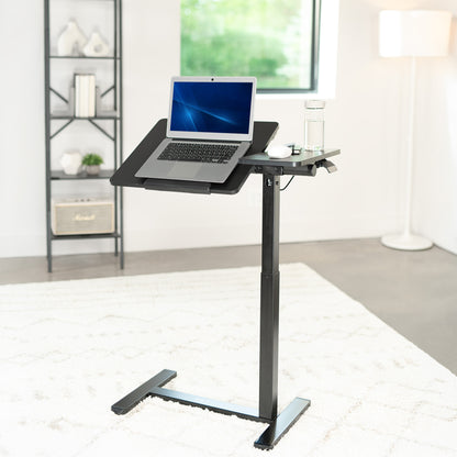 Mobile Tilting Laptop Cart
