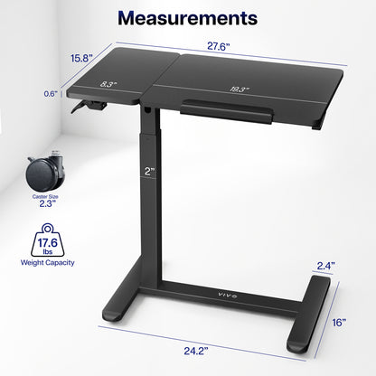 Mobile Tilting Laptop Cart