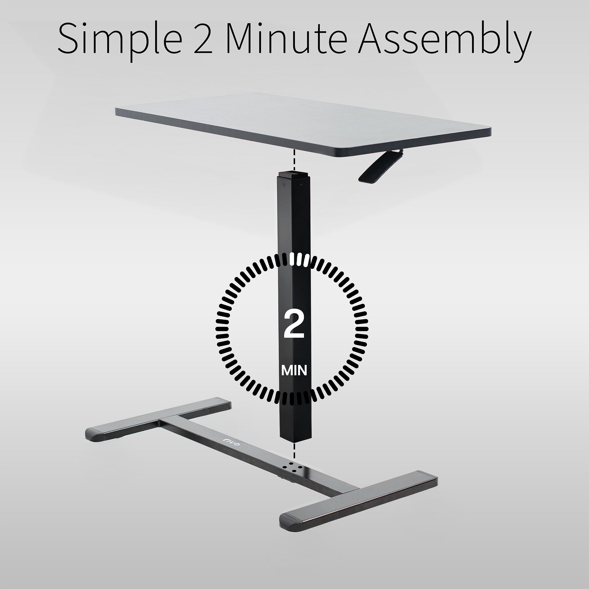 Simple, 2 Minute Assembly makes set up a breeze