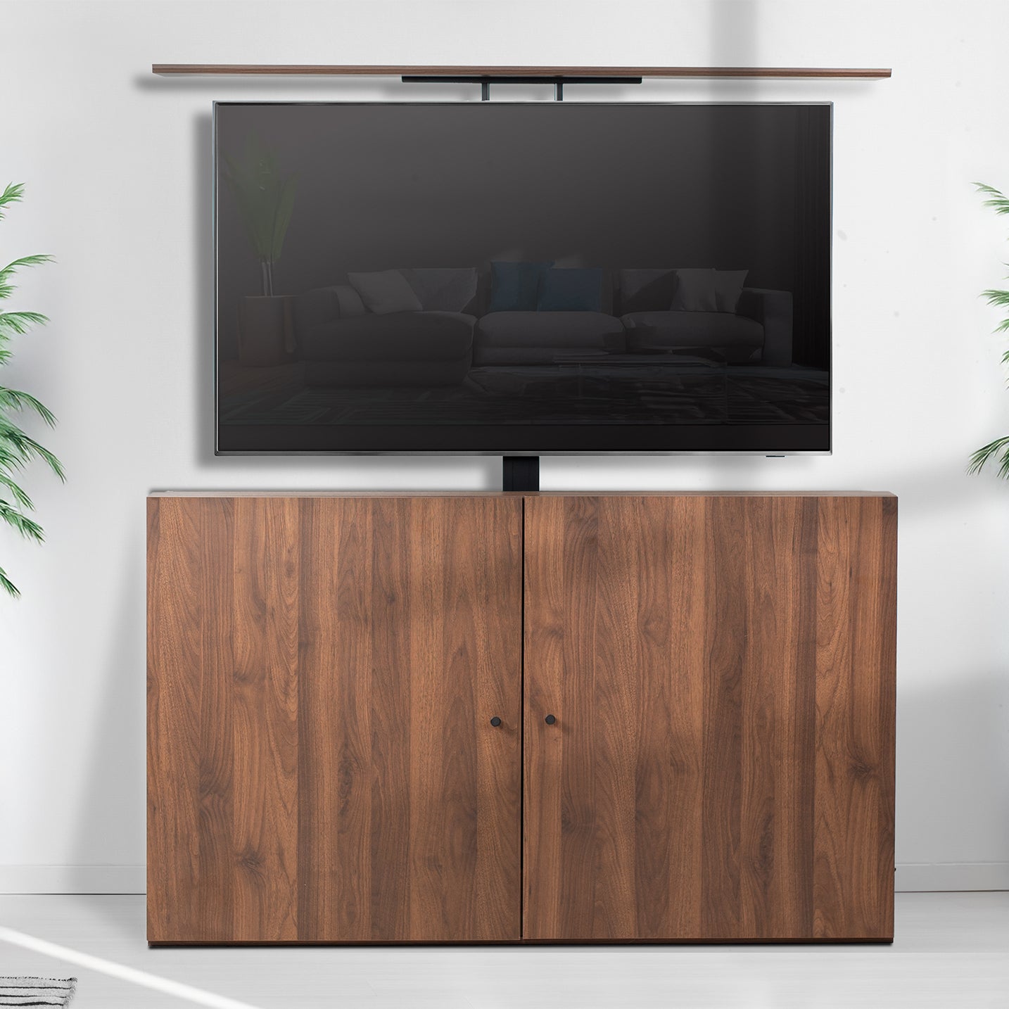 TV Lift Cabinet with Motorized Stand - 32