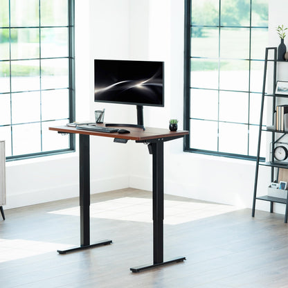 1B Split Top Series - Single Motor Electric Desk with Push Button Memory Controller