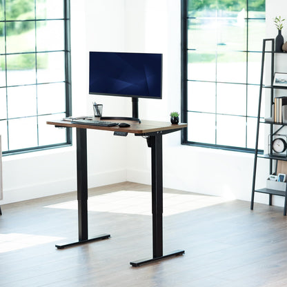 1B Split Top Series - Single Motor Electric Desk with Push Button Memory Controller