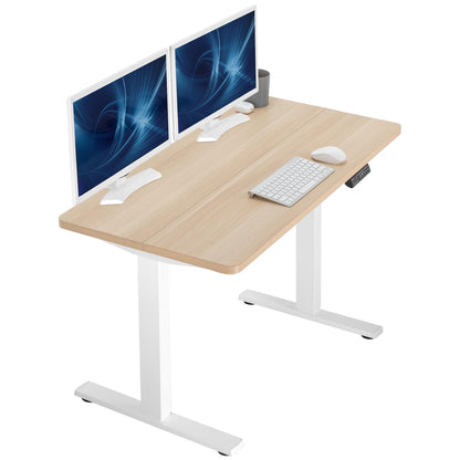 1B Split Top Series - Single Motor Electric Desk with Push Button Memory Controller