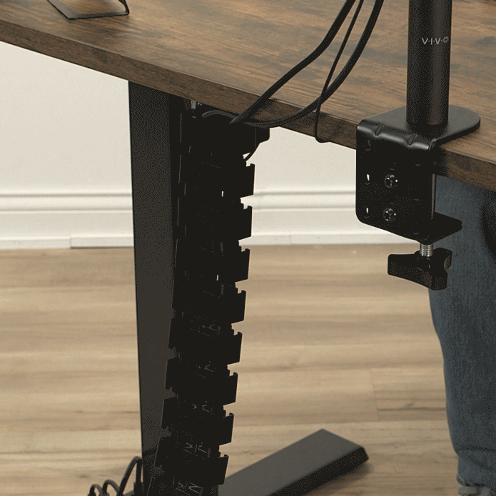 Vertebrae Cable Management Kit for Desk – VIVO - desk solutions