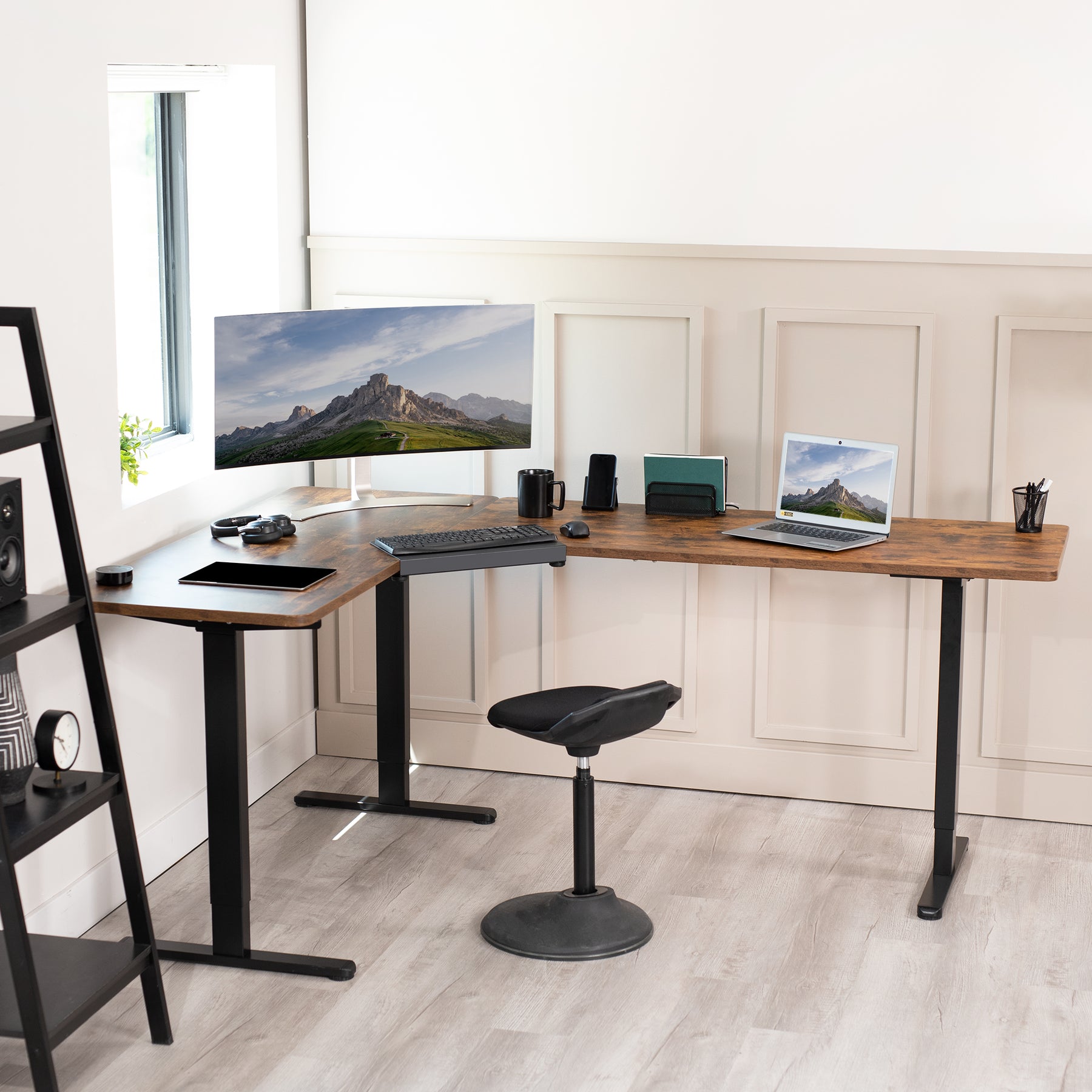 Clamp-on Desk Corner Connector – VIVO - desk solutions, screen mounting ...