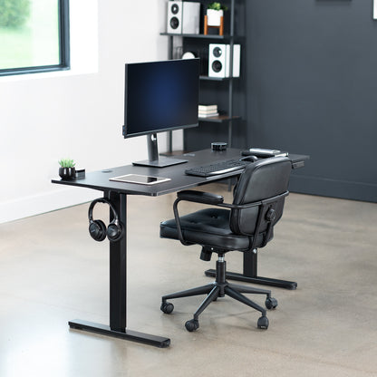 55" x 24" Electric Sit Stand Desk, Height Adjustable Workstation