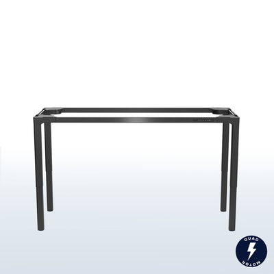 Premium Electric 4-Leg Quad Motor Desk Frame