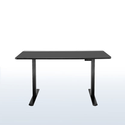 Height Adjustable Desk with Built-In Concealed Cable Trays, Complete Active Standing Workstation