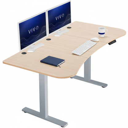 Sturdy, electric sit to stand height adjustable desk