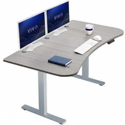 Sturdy, electric sit to stand height adjustable desk