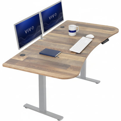 Sturdy, electric sit to stand height adjustable desk