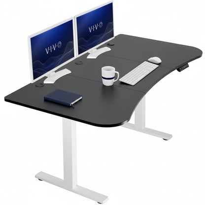 Sturdy, electric sit to stand height adjustable desk