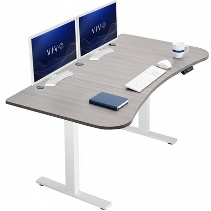 Sturdy, electric sit to stand height adjustable desk